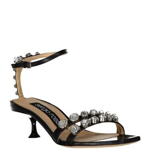 Sergio ROSSI CHRYSTAL SANDALS 37.5